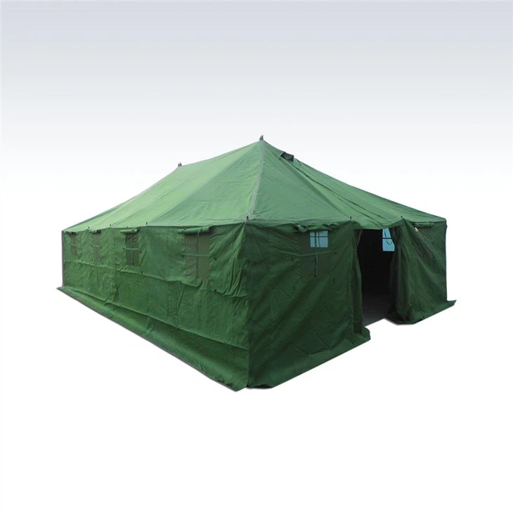Plátenný vojenský stan pre 20 osôb