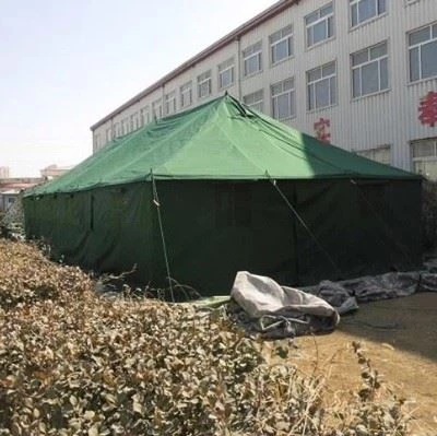 Green Canvas Army Tent